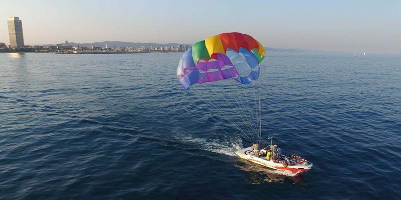 Water activities in Barcelona